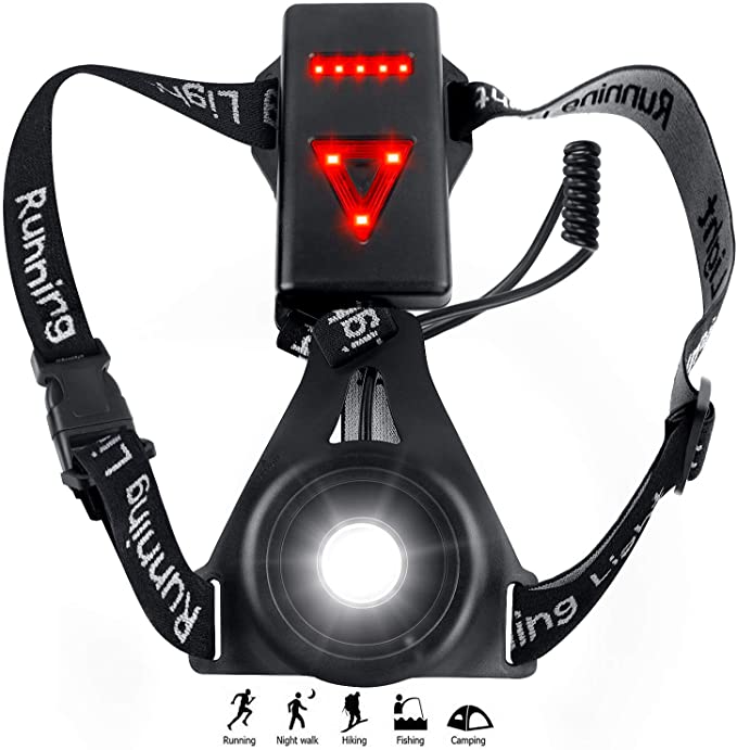 UB Lanterna de corp LED CREE XRE Q5 180 Lumeni Cu Ham Pentru Alergare image 0